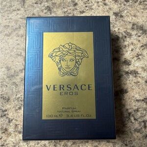 Versace Eros Parfum - Navy and Gold Packaging